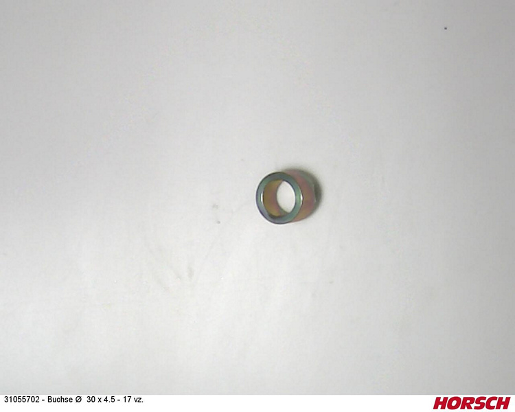 Buchse Ø 30 x 4.5 - 17 vz.