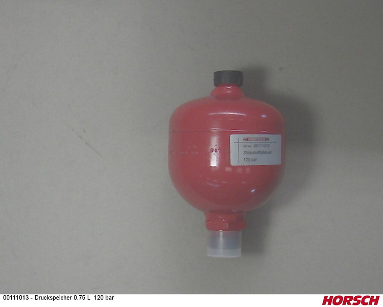 Druckspeicher 0.75 L 120 bar