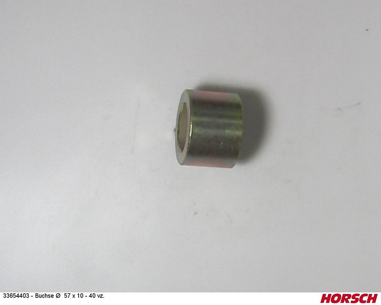 Buchse Ø 57 x 10 - 40 vz.