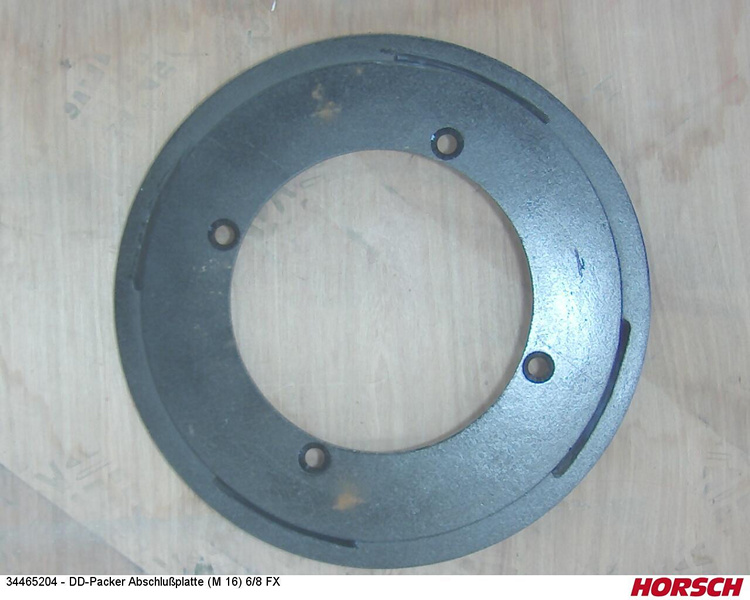 DD-Packer Abschlußplatte (M 16) 6/8 FX
