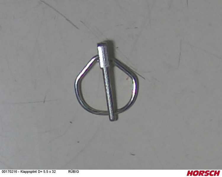 Klappsplint D= 5.5 x 32 RÜBIG