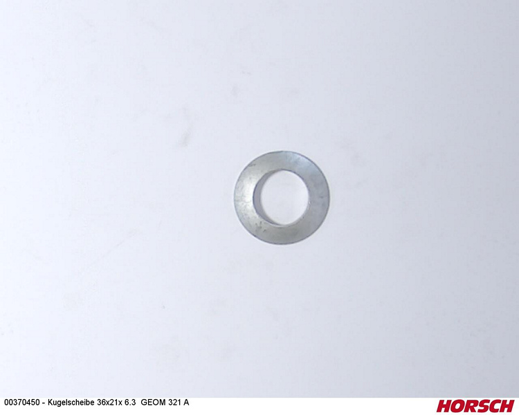 Kugelscheibe 36x21x 6.3 GEOM 321 A