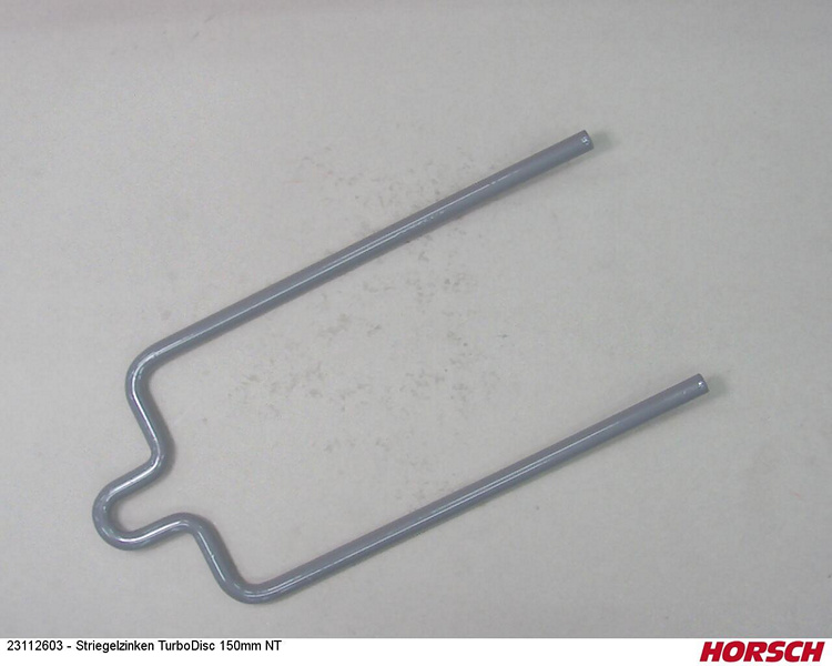Striegelzinken gerade 150mm NT