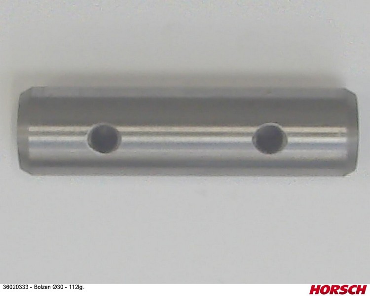 Bolzen 30 x 112 2B. ZLÜZ 42CrMo4+QT