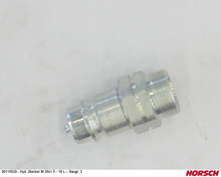Hyd. Stecker 18L BG3 NW 12,5 SAD