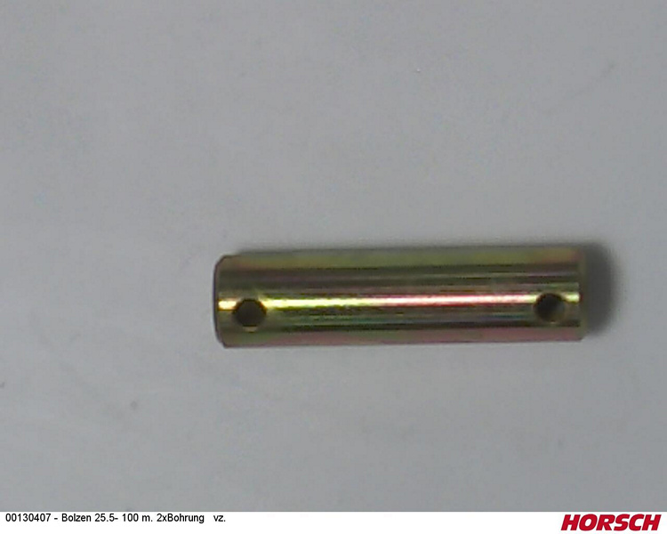 Bolzen 26 x 100 2B. vz. 42CrMo4