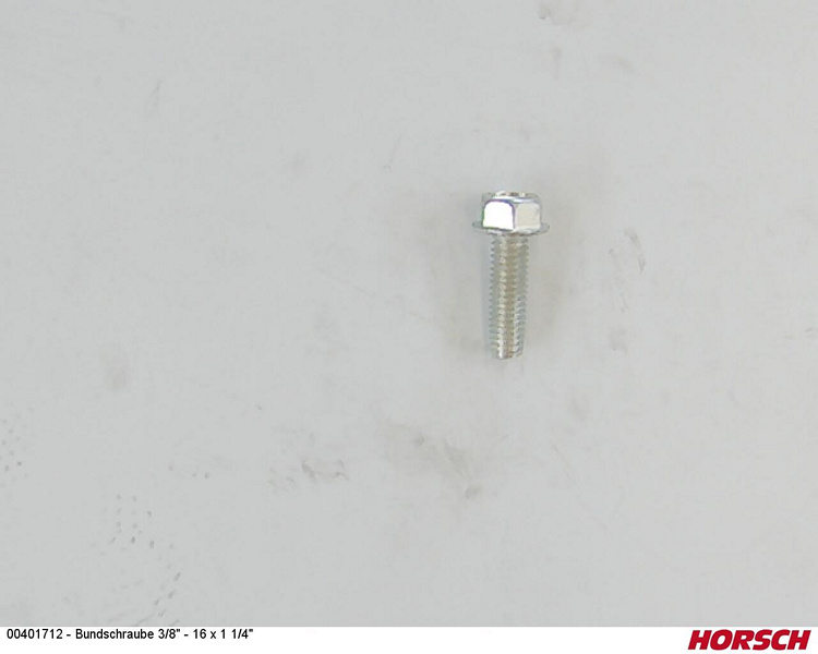 Bundschraube 3/8" - 16 x 1 1/4