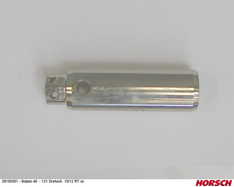 Bolzen 40 - 121 Drehsch. 10/12 RT vz.