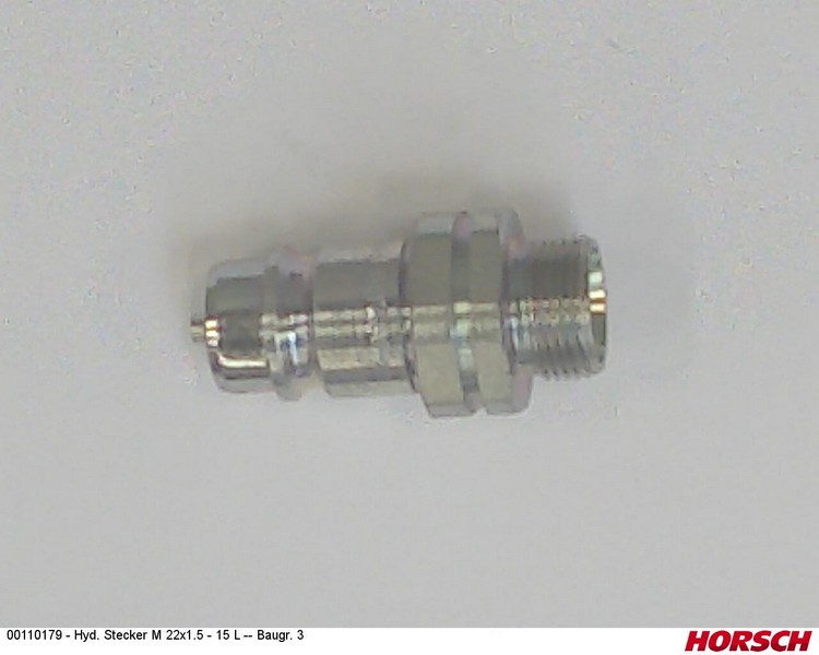Hyd. Stecker 15L BG3 NW 12,5