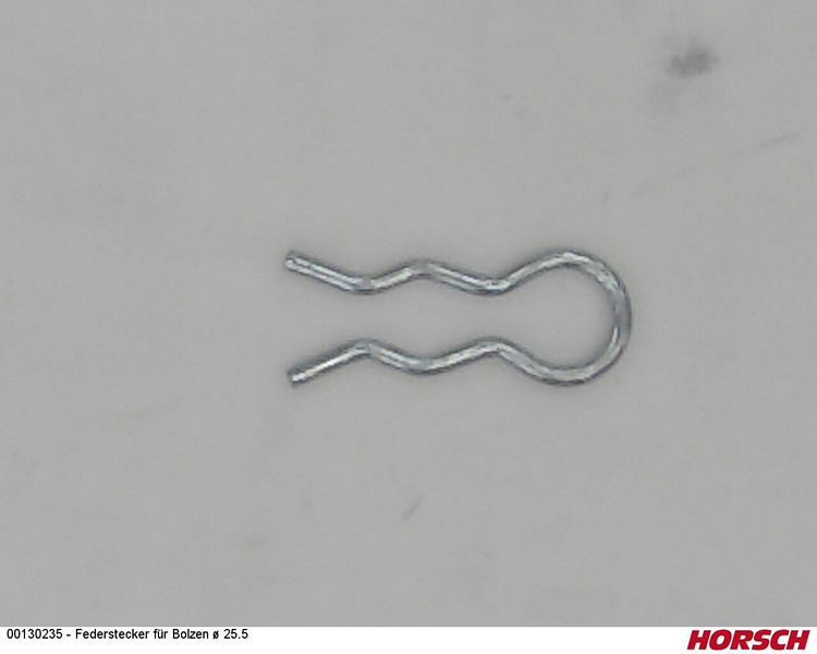 Federstecker für Bolzen ø 25.5