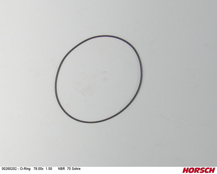 O-Ring 78.00x 1.50 NBR 70 Sohre