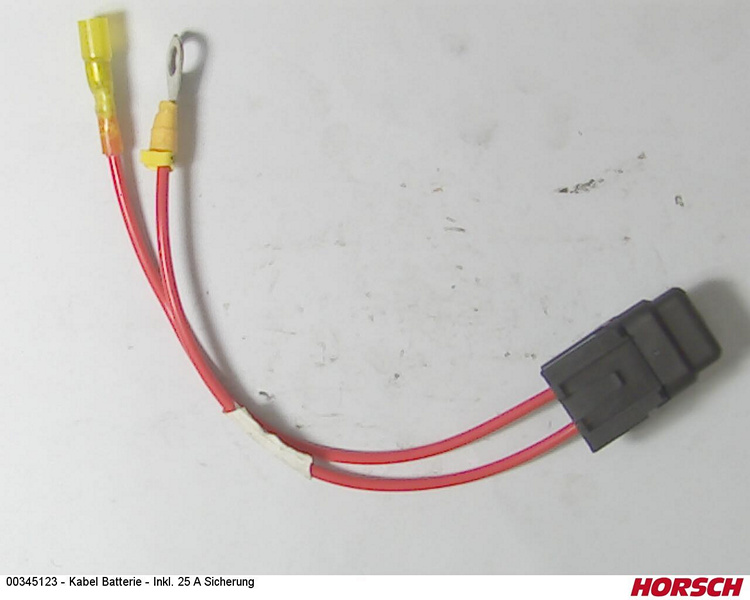 Kabel Batterie - Inkl. 25 A Sicherung