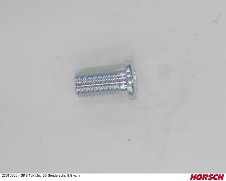 ZIS 16x1,5x 30 Sonderschr. 8.8 vz. li