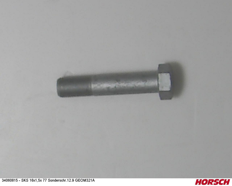 SKS 16x1,5x 77 Sonderschr.12.9 GEOM321A
