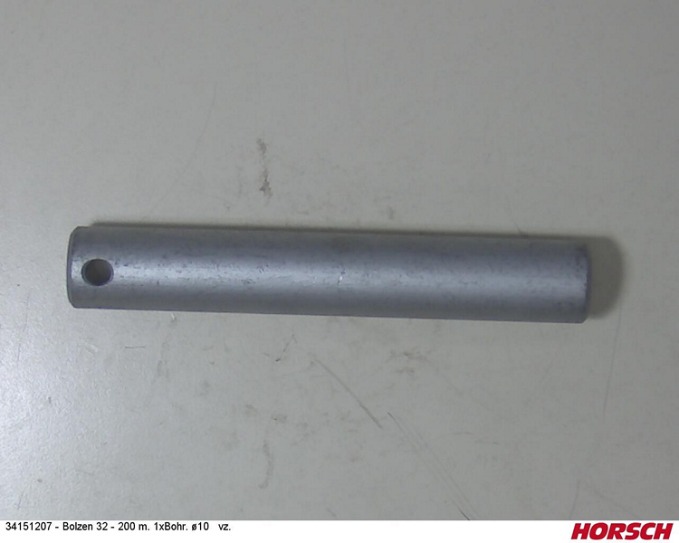 Bolzen 32 x 200 1B. VZZL 16MnCr5
