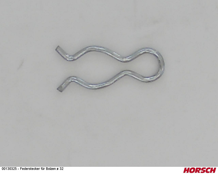 Federstecker für Bolzen ø 32