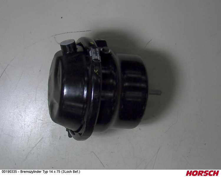 Bremszylinder Typ 14 x 75 (3Loch Bef.)