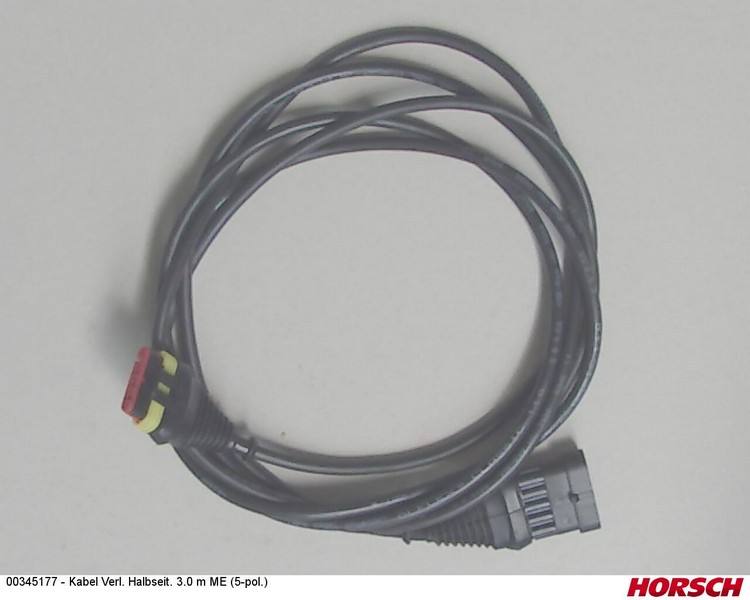Kabel Verl. Halbseit. 3.0m ME (5-pol.)