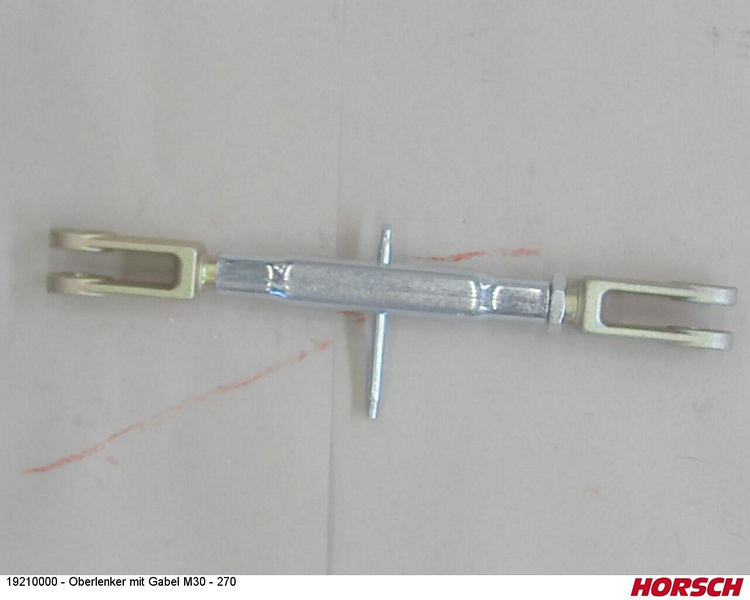 Oberlenker mit Gabel M30 - 270
