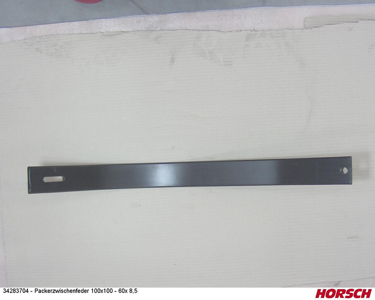 Packerzwischenfeder 100x100 - 60x 8,5