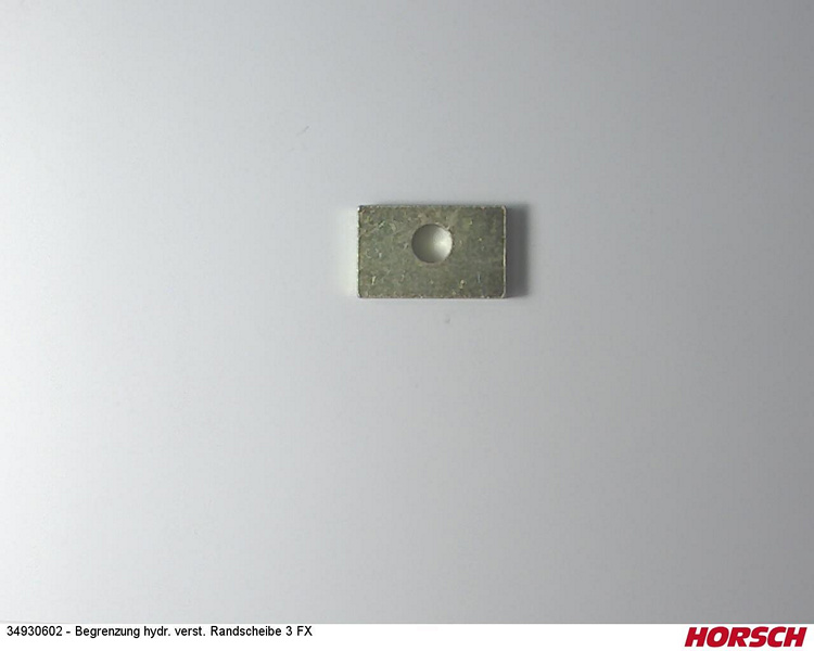 Begrenzung hydr. verst. Randscheibe 3 FX