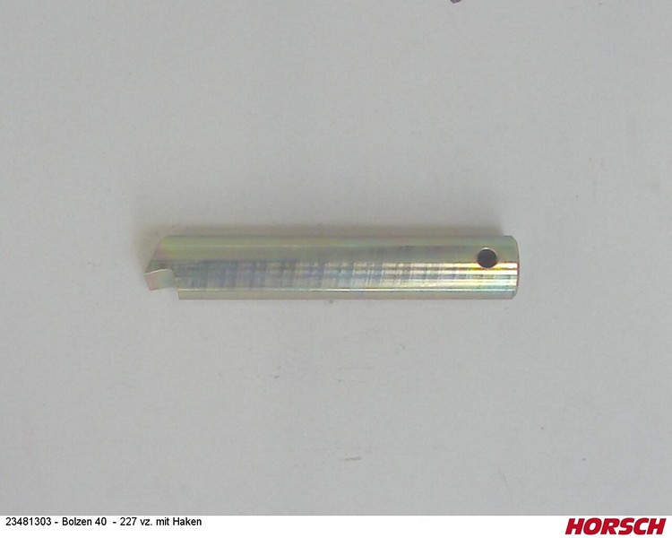 Bolzen 40 - 227 vz. mit Haken