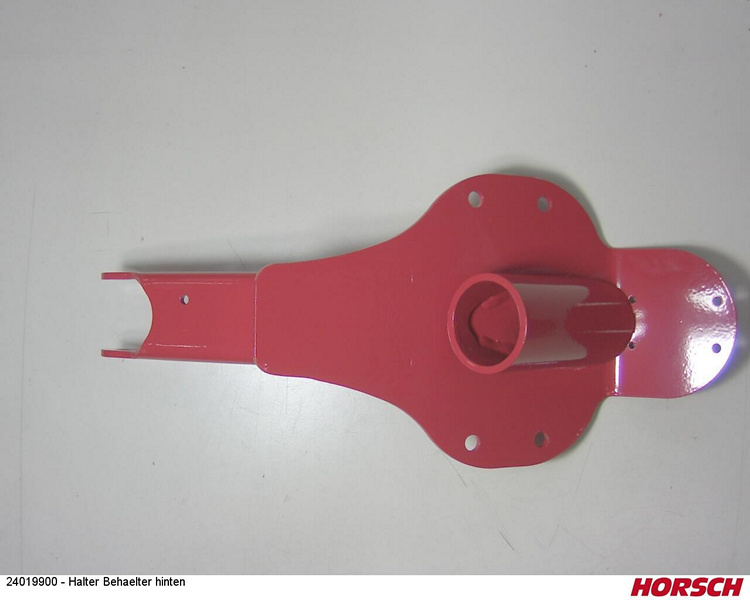 Halter Behaelter hinten