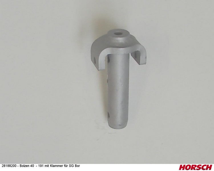 Bolzen 40 - 191 mit Klammer für SG Bor