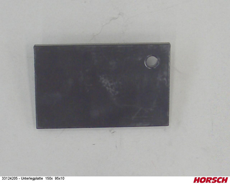 Unterlegplatte 150x 95x10
