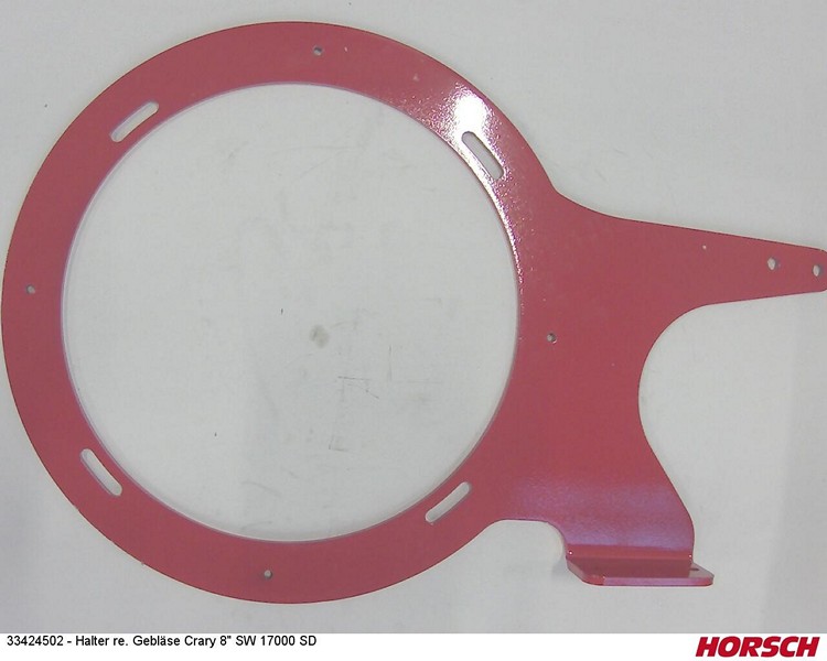 Halter re. Gebläse Crary 8" SW 17000 SD