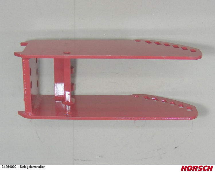 Striegelarmhalter