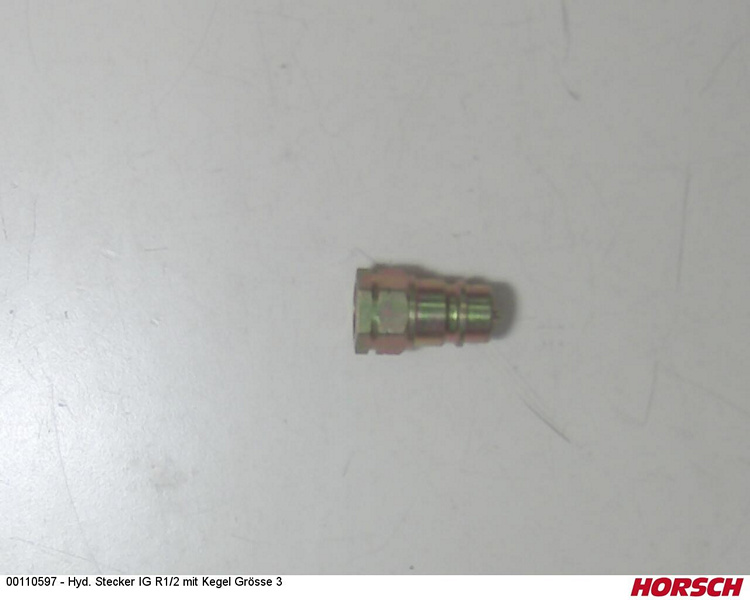 Hyd. Stecker IG G1/2" BG3 NW 12,5