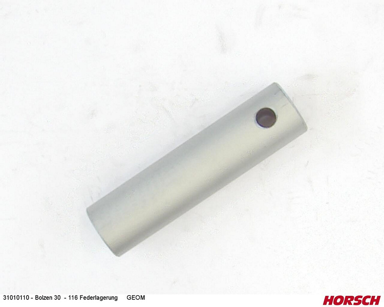Bolzen 30 x 116 1B. ZLÜZ 16MnCr5