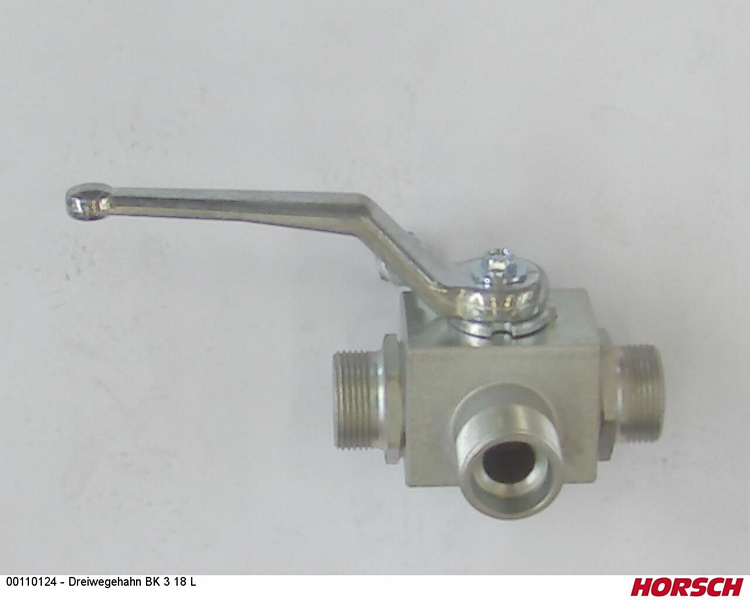Kugelhahn BK-Hahn 3/2-Wege 18L