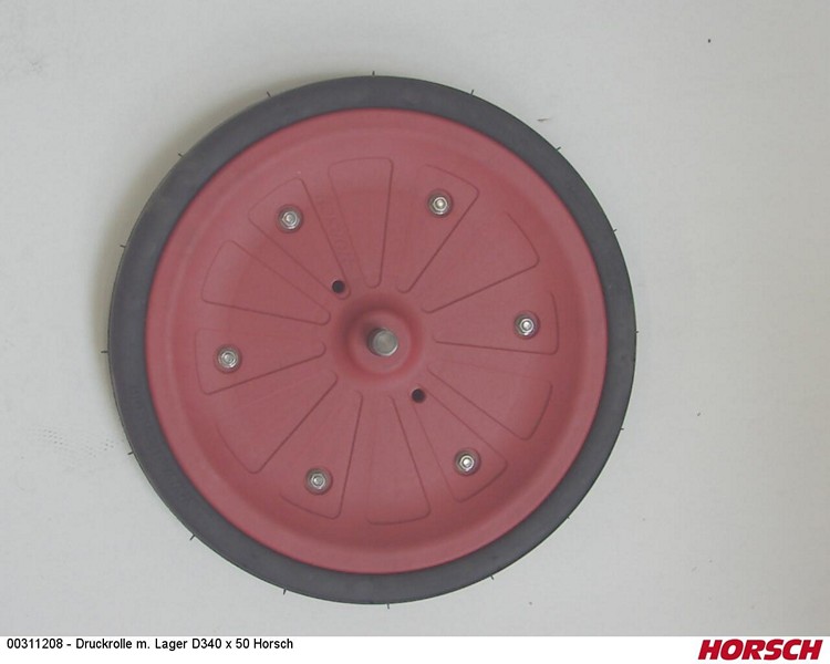 Druckrolle m. Lager D340 x 50 Horsch
