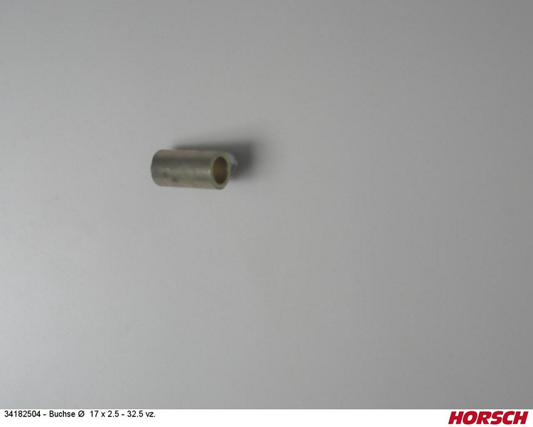 Buchse Ø 17 x 2.5 - 32.5 vz.