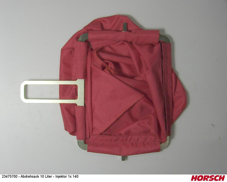 Abdrehsack 10 Liter - Injektor 1x 140