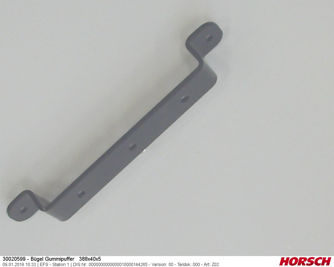 Bügel Gummipuffer 388x40x5