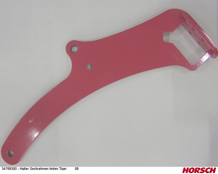 Halter Sechrahmen hinten Tiger 08