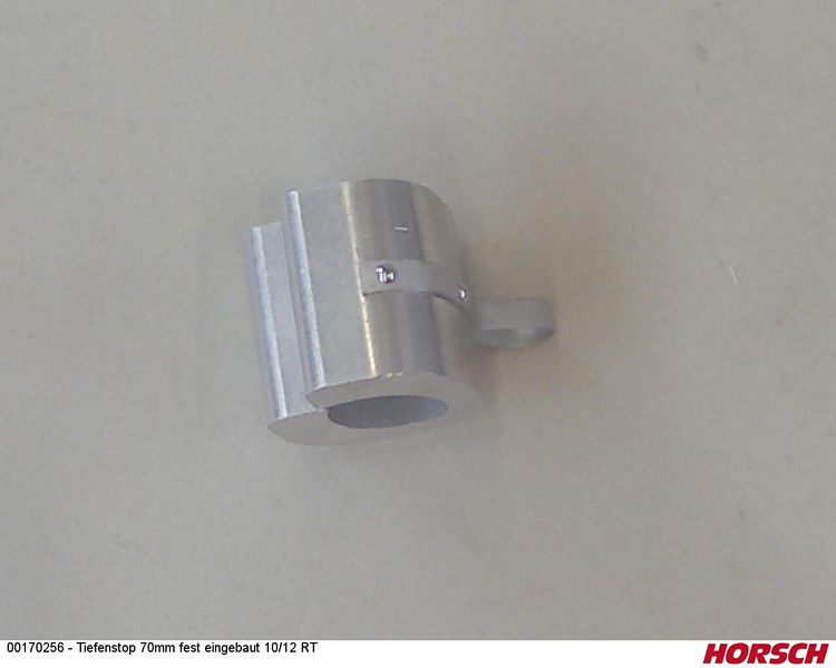 Tiefenstop Alu 70mm SILBER