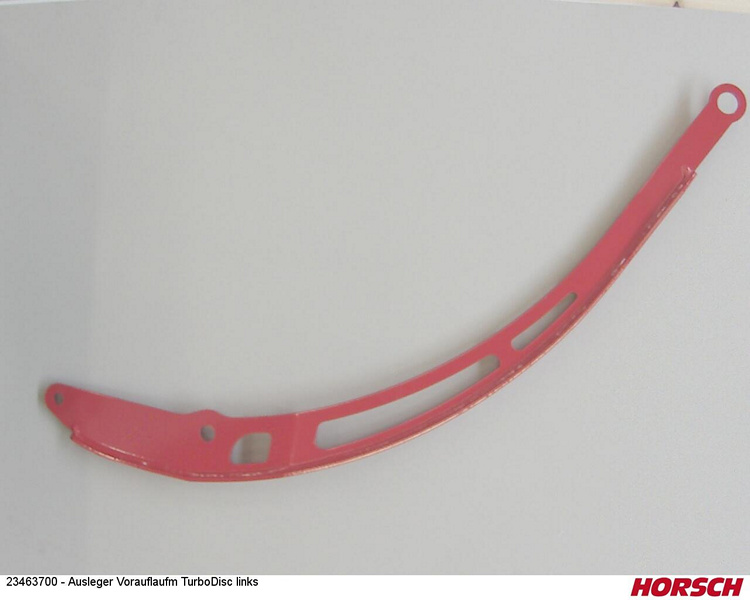 Ausleger Vorauflaufm TurboDisc links