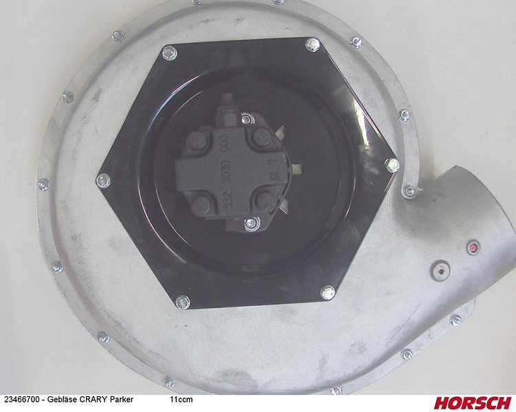 Gebläse 6" Zahnradm.11ccm Drehzahl o. Le