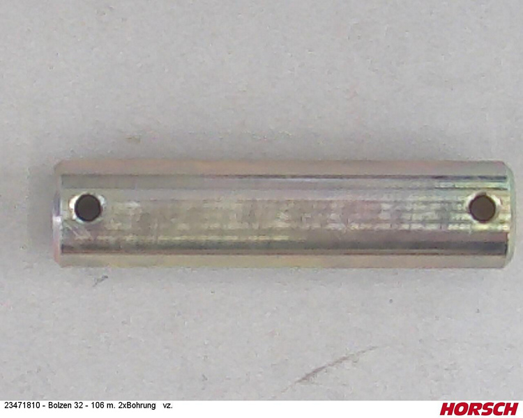 Bolzen 32 x 134 2B. vz. 42CrMo4