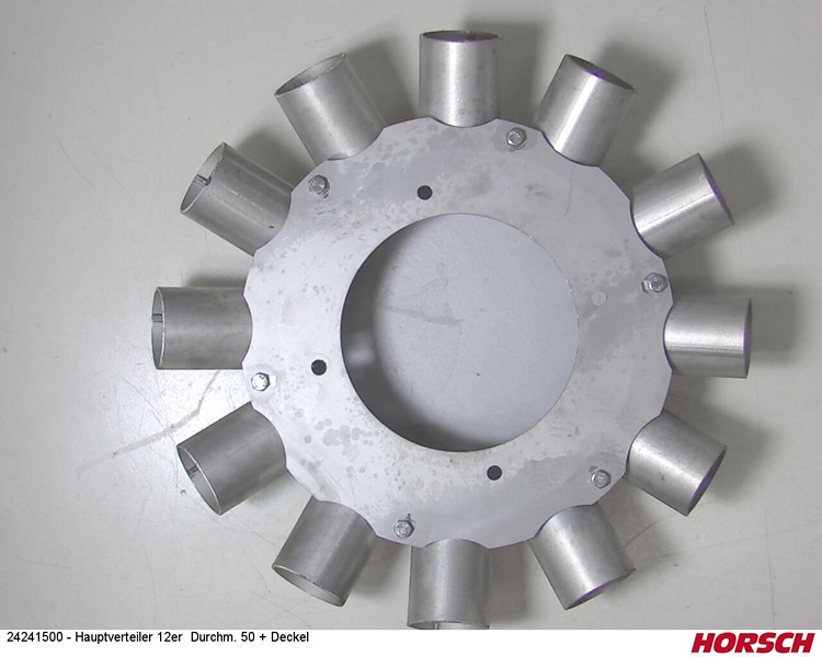 Hauptverteiler 12er Durchm. 50 + Deckel