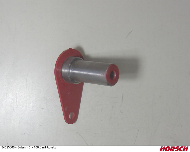 Bolzen 40 - 100.5 mit Absatz