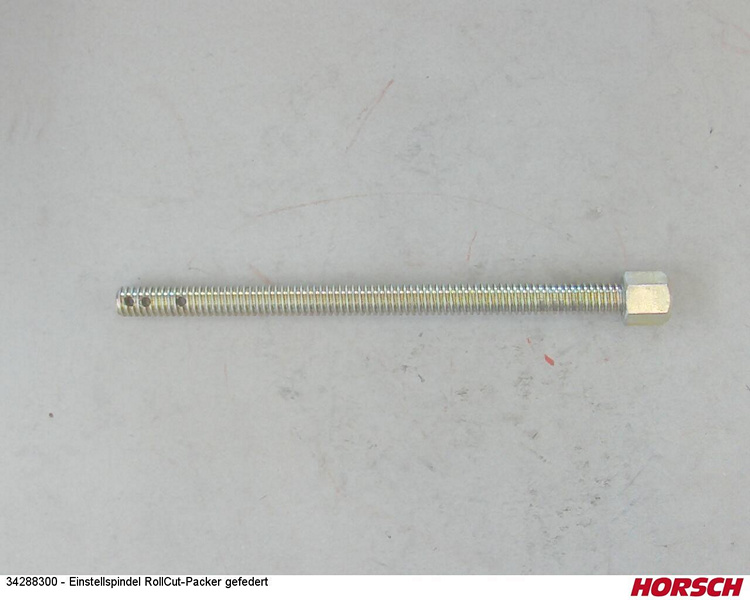Einstellspindel RollCut Packer gefedert