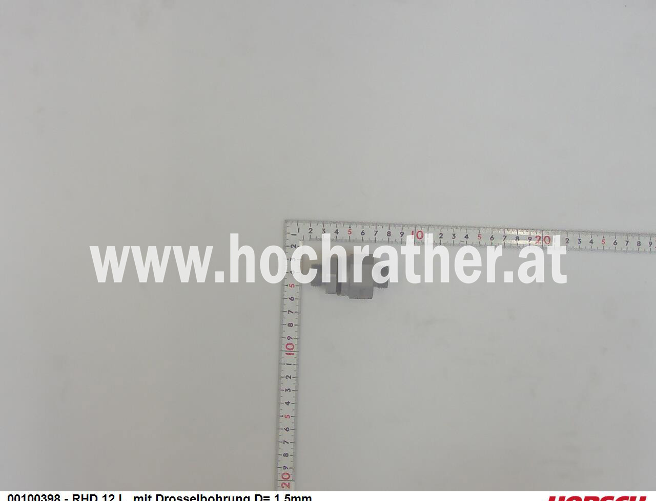 RHD 12 L mit Drosselbohrung D= 1.5mm