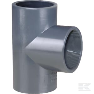 T-Stück 90⁰ PVC 25mmx3/4" IG