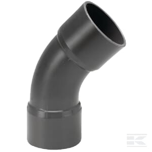 PVC Bogen 45° 32mm