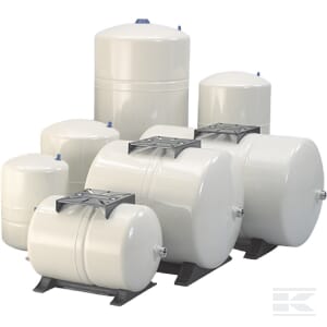 Membranbehälter P.W. Stahl 80L. H